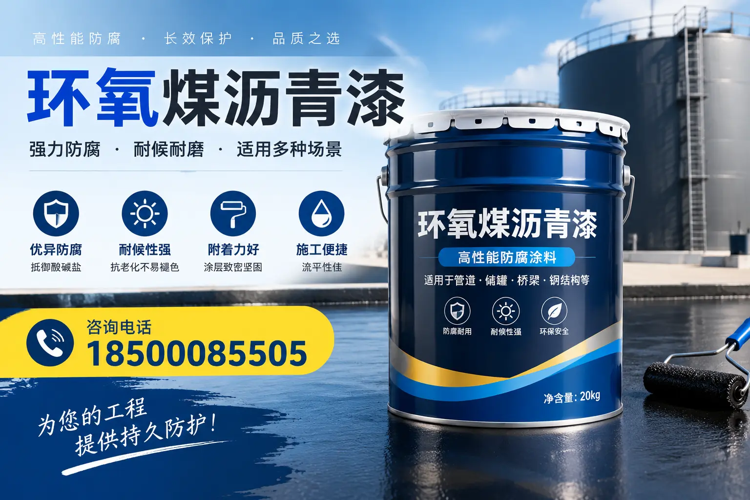环氧煤沥青漆的配方解析,影响玉林涂料品质的因素